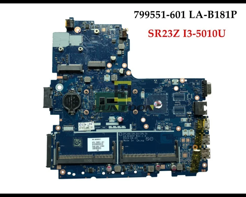 Высококачественная материнская плата 799551 601 для ноутбука HP Probook 450 G2 ZPL40/ZPL50/ZPL70 LA