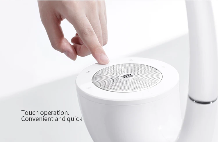 Nillkin 2в1 многофункциональный музыкальный Bluetooth беспроводной динамик с светодиодный настольной лампой сенсорный переключатель включения/выключения Настольный светильник для защиты глаз