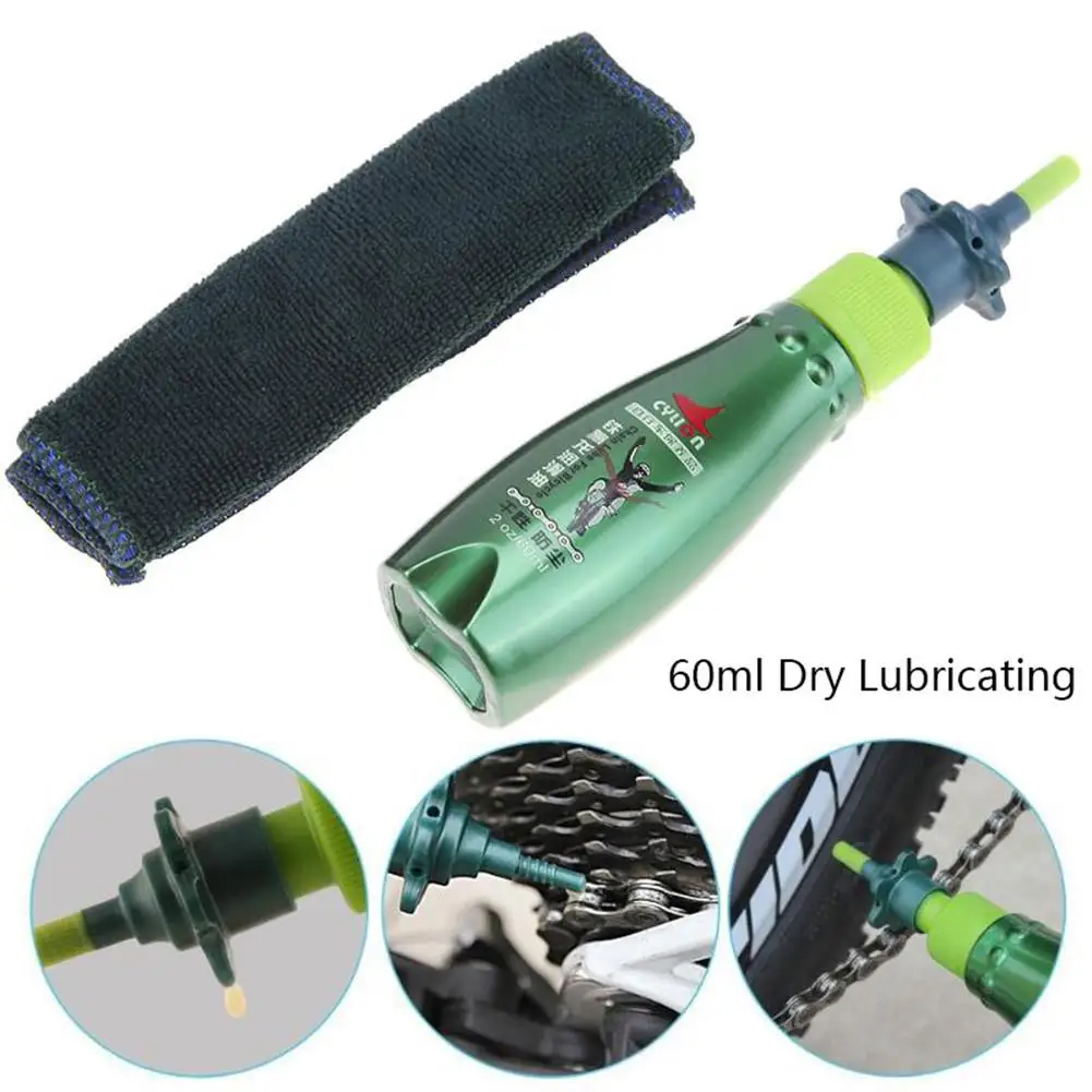 60 мл велосипед тефлон сухой смазки Lube велосипедная цепь масляной подшипник