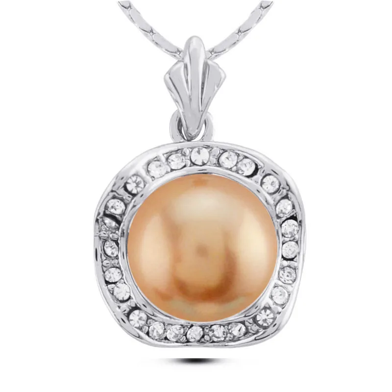 Жемчужное ожерелье N370 в стиле барокко модные ожерелья без никеля для женщин 2017