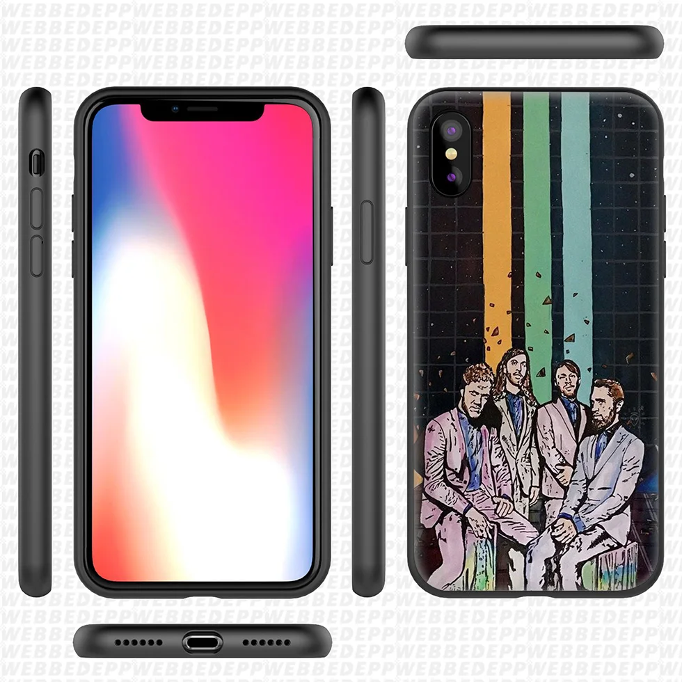 WEBBEDEPP Imagine Dragons Band Мягкий силиконовый чехол для iPhone 11 Pro Xr Xs Max X или 10 8 7 6 6S Plus 5 5S SE Case |