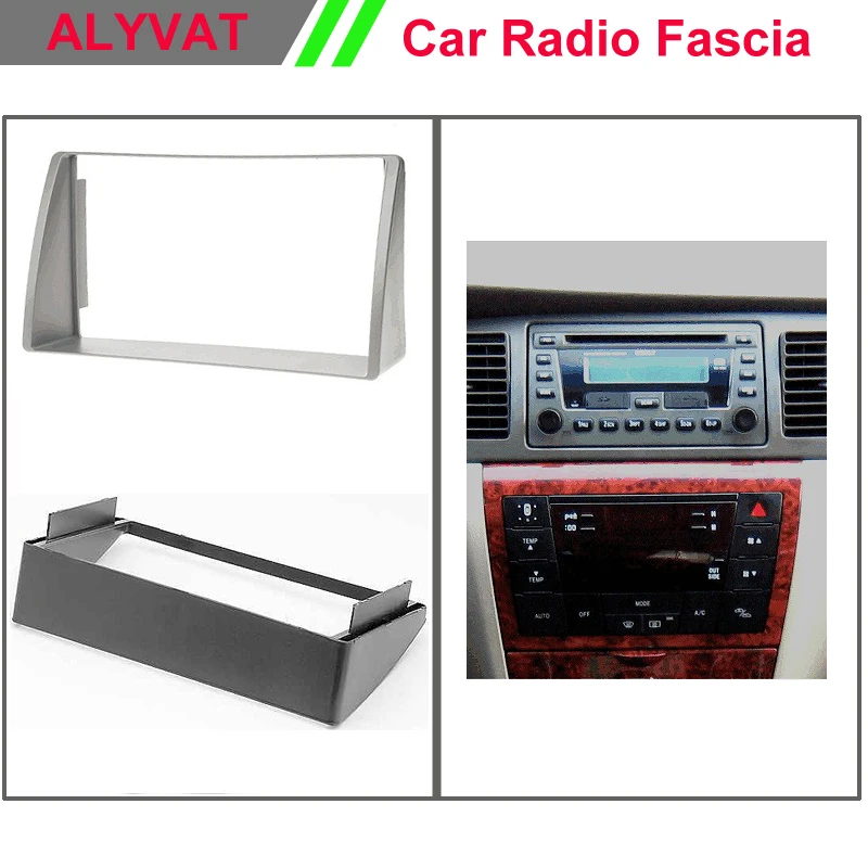 Высокое качество автомобильный Радио cd DVD стерео тире набор радио CD плеер