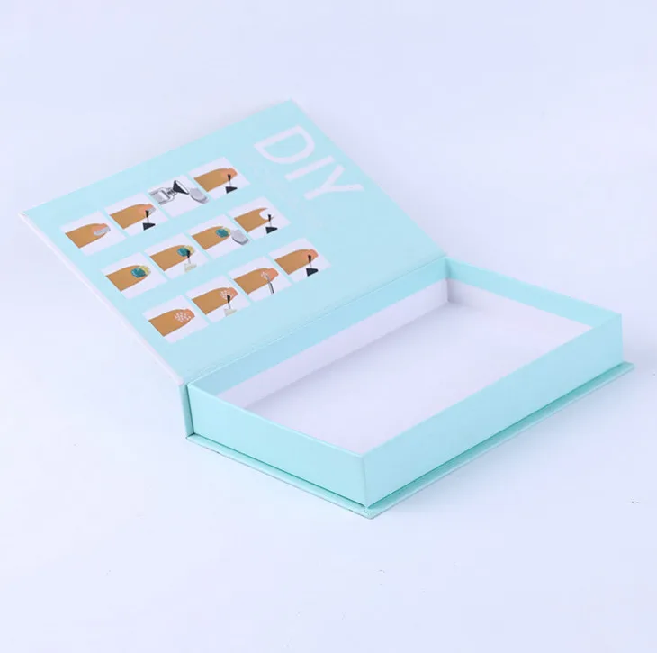 Китайский производитель белая картонная бумажная Складная магнитная застежка