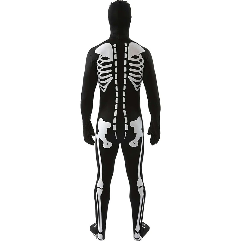 2018 Хэллоуин детский костюмированный бал дьявол всей семьей пара Скелет сиамская