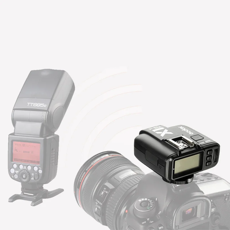 Godox X1 комплект ttl 2,4G беспроводной триггерный передатчик вспышки и приемник для Canon для Nikon для sony godoxTT685 V860 Вспышка speedlite