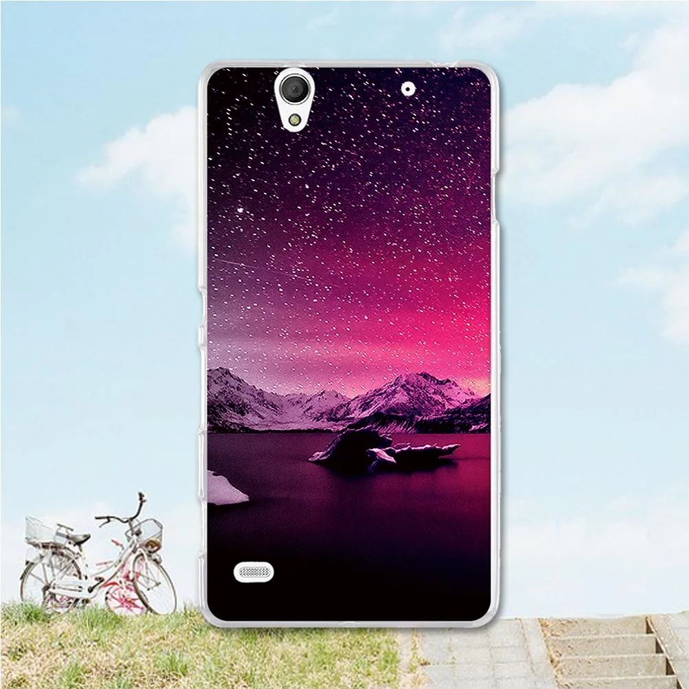 Новый чехол из ТПУ для Sony Xperia C4 Прозрачная мягкая задняя крышка E5303 E5306 E5353