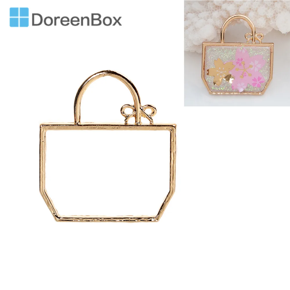 Doreen Box повседневные подвески из сплава цинка с открытой спиной золотого цвета в