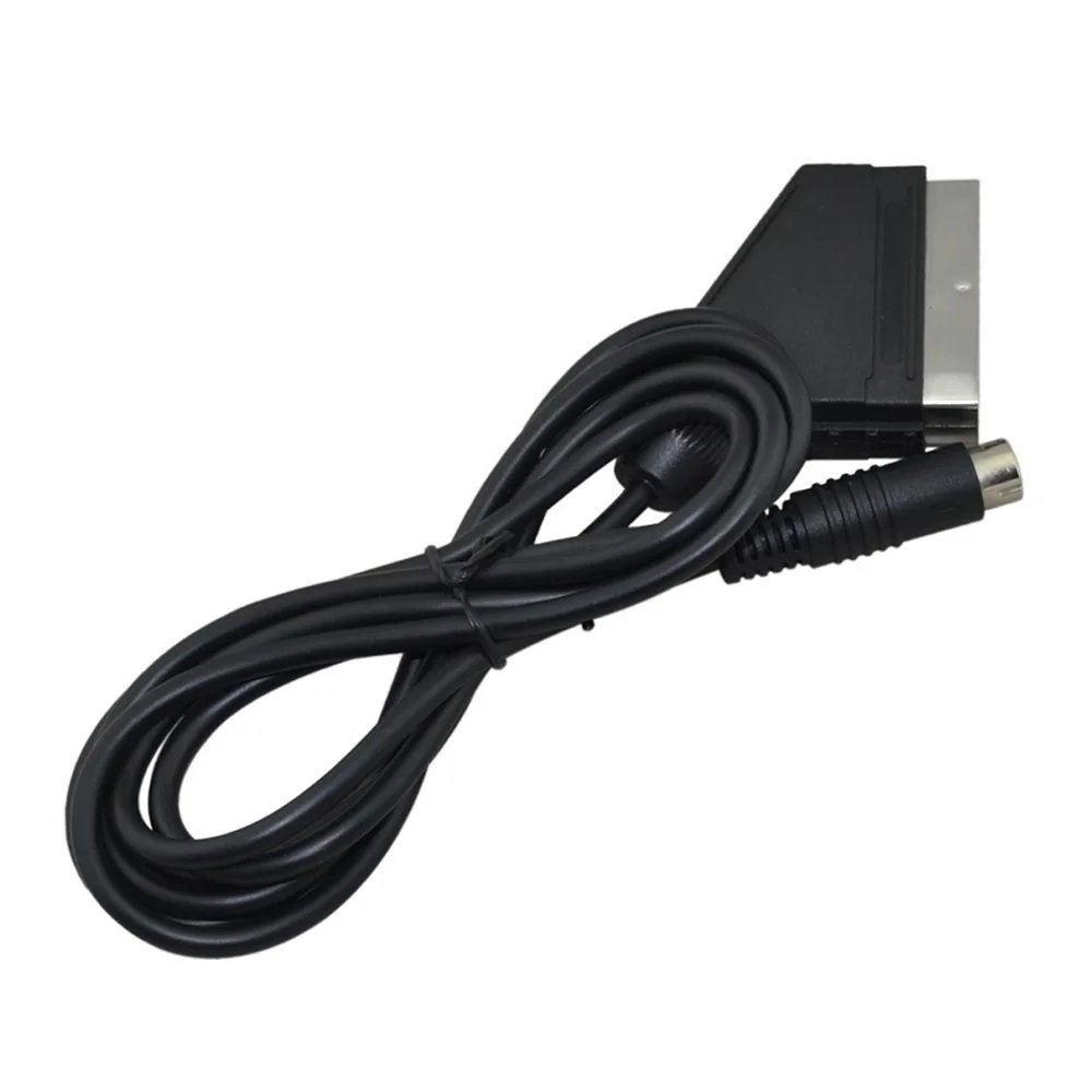 Высокое качество для sega Saturn SS RGB настоящий SCART кабель ТВ Ведущий для NTSC консолей