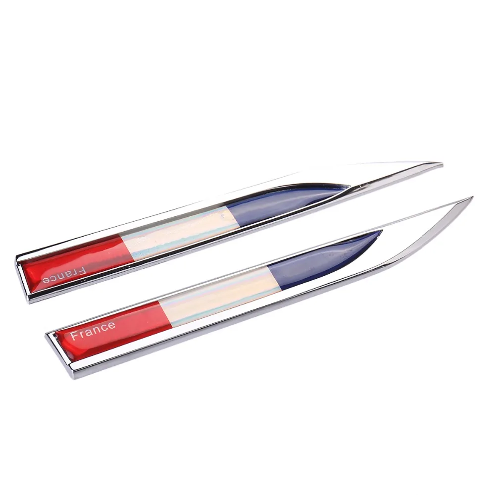 2 шт./лот автомобильные наклейки с боковым крылом ножом Флаг Германии Италии