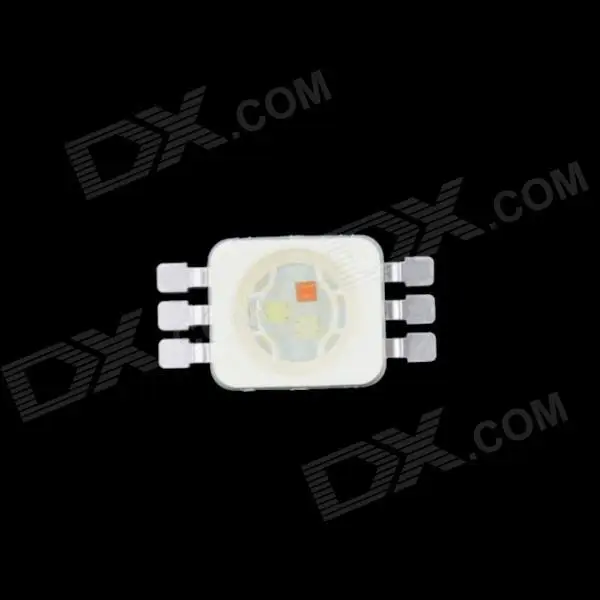 50 шт./лот DIY Высокая мощность 3 Вт RGB LED чип бусины модуль излучатель диод