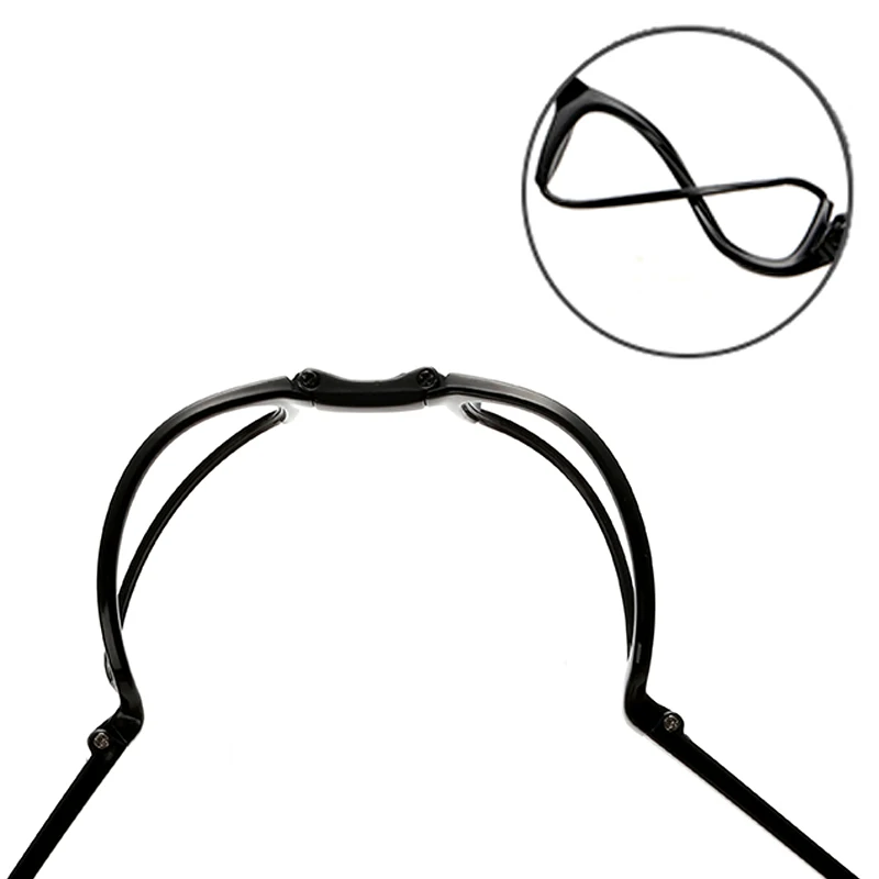 Очки полимерные TR90 складные для чтения мужчин и женщин 1 0 5 2 3 4 011|reading glasses|glasses