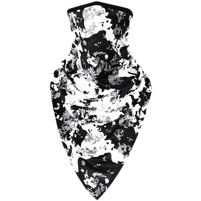 Длинная треугольная камуфляжная маска ветрозащитная Крышка для головы с песком