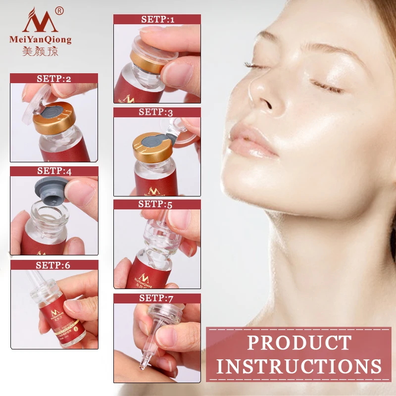 

VC+Collagen +Hyaluronic Acid Essence Serum Skin Care Deep Facial Anti Aging Intensive Face Lifting Firming Anti Set