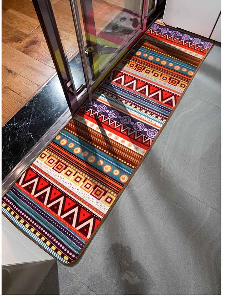 Кухонный Коврик для пола цветной детский коврик кровати мягкий толстый детской