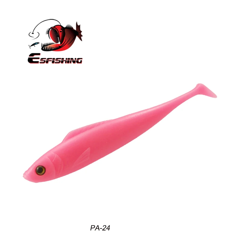PA24 Esfishing Новинка Kauli Shad 135 мм 16 г 4 шт. плавающая приманка для рыбалки Мягкая наживка искусственная приманка isca Воблер для ловли карпа - Цвет: PA24
