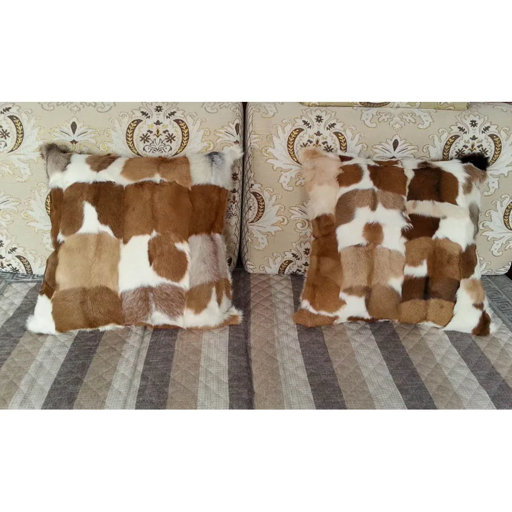 Наволочка из натурального козьего меха MS.Softex наволочка в стиле пэчворк мягкой