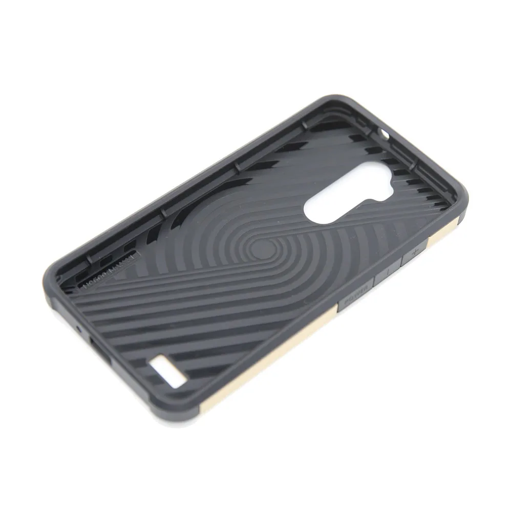 Двухслойный противоударный защитный Гибридный чехол для ZTE Max XL тонкий жесткий