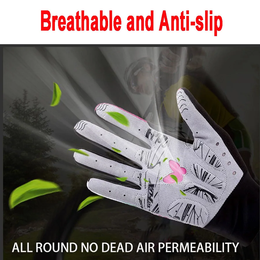 Для мужчин женщин Мужчин велосипедные перчатки на пол пальца полный палец анти