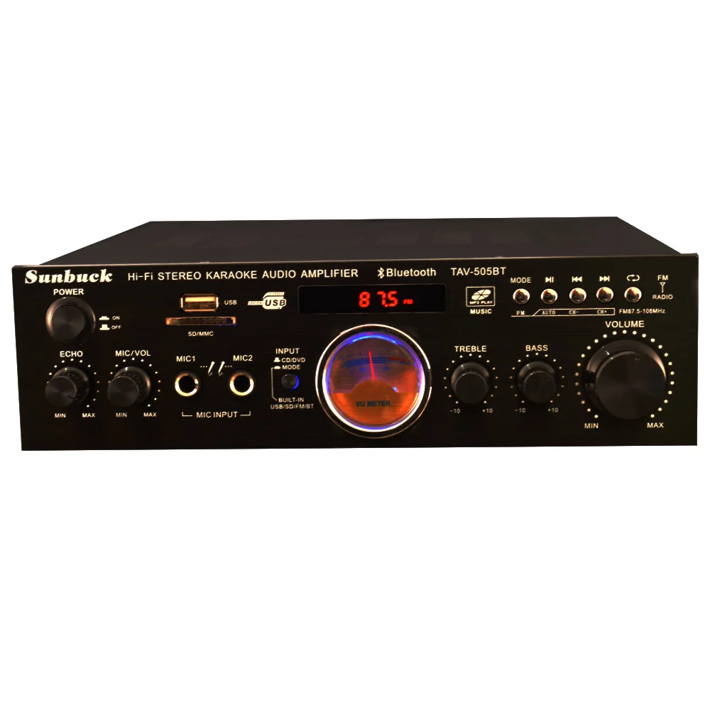 USB SD карта FM радио Bluetooth 300 Вт + 2 0 пульт дистанционного управления KTV Караоке