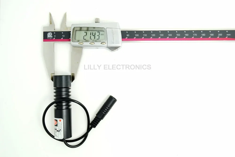 Фокусируемый ИК инфракрасный лазерный Линейный модуль 100 нм МВт диод 22x77 мм для