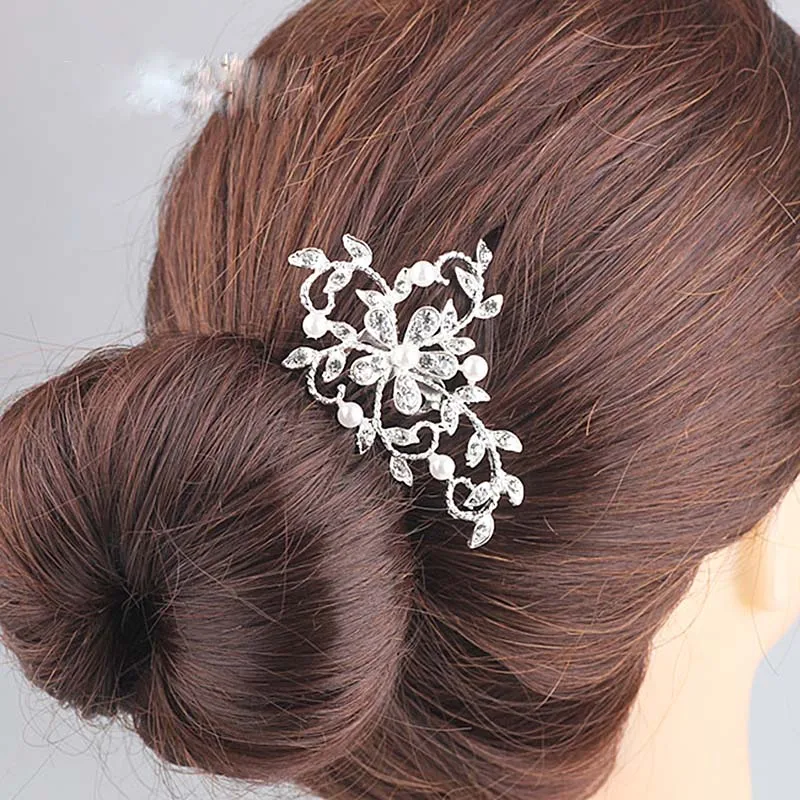 Новинка высокое качество расческа для волос с жемчугом свадебные украшения