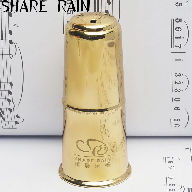 SHARE RAIN \ Alto Sax B Кларнет бакелит жесткий резиновый мундштук металлический колпачок