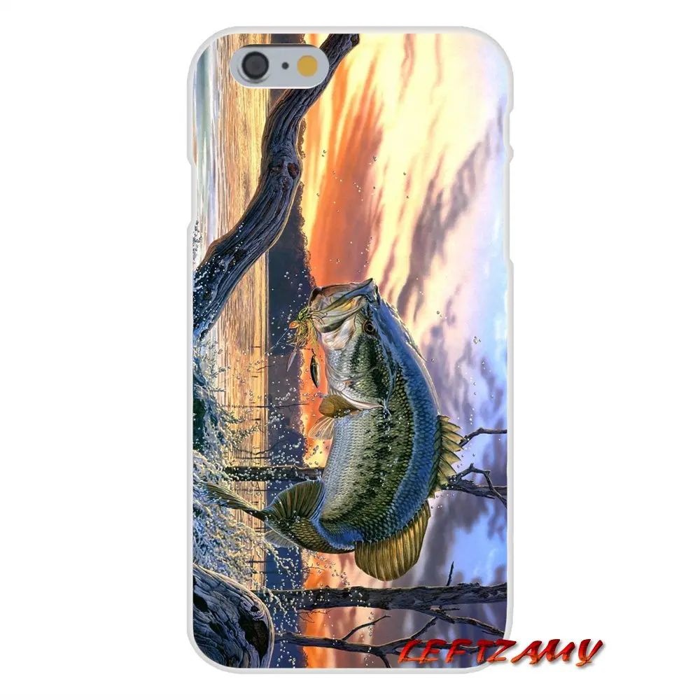 Прозрачный мягкий чехол для Samsung Galaxy A3 A5 A7 J1 J2 J3 J5 J7 2015 2016 2017 Синяя Рыбка Рыбалка