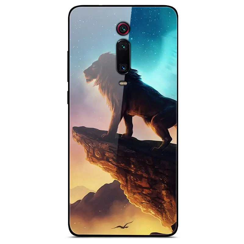 6,3" для Xiaomi mi 9T Pro Чехол mi 9T Pro роскошный стеклянный чехол-накладка для Xiaomi mi 9T Pro Чехол mi 9TPro TPU рамка красный mi K20 чехол - Color: as photo 16
