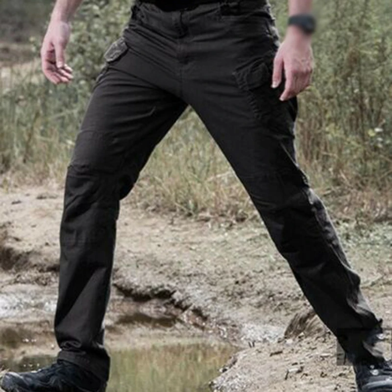 Мужские брюки повседневные удобные износостойкие военные тренировочные