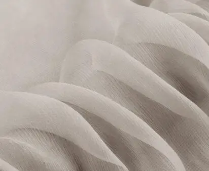 6 Шелковая пряжа по часовой стрелке, за которой следует широкий шелковый шарф от Qiao, ткань для платья, устойчивая к морщинкам, шелковая ткань 8 в цвет - Цвет: 6