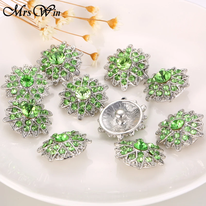 6 шт./лот Mrs Win ювелирные изделия фиолетовый горный хрусталь защелкивающийся