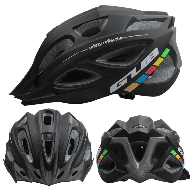 GUB P9 Cyling Helmet Integrally Molded Mountain Bike Helmets PC EPS Super Light Safety Durable Shock Absorption 18 Holes | Спорт и
