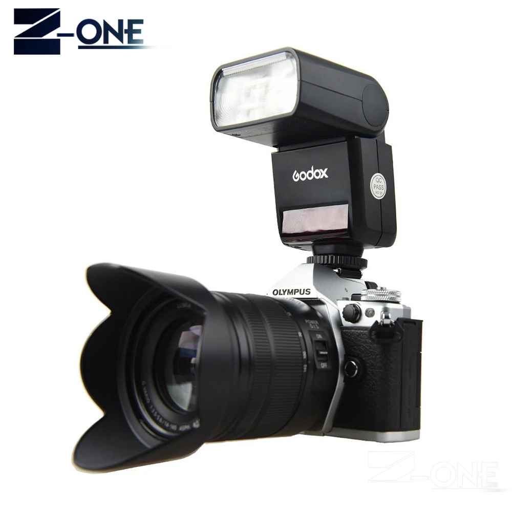 Godox Mini speed lite ttl TT350O высокоскоростной 1/8000s GN36+ 2,4G беспроводной Мощный Триггер для вспышки Xpro-O для Olympus/Panasonic+ Бесплатный подарок