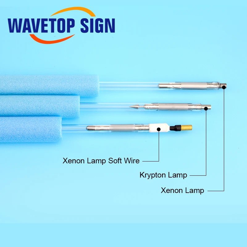 Лазерная ксеноновая лампа серии X8 WaveTopSign короткая дуговая Q switch импульсветильник
