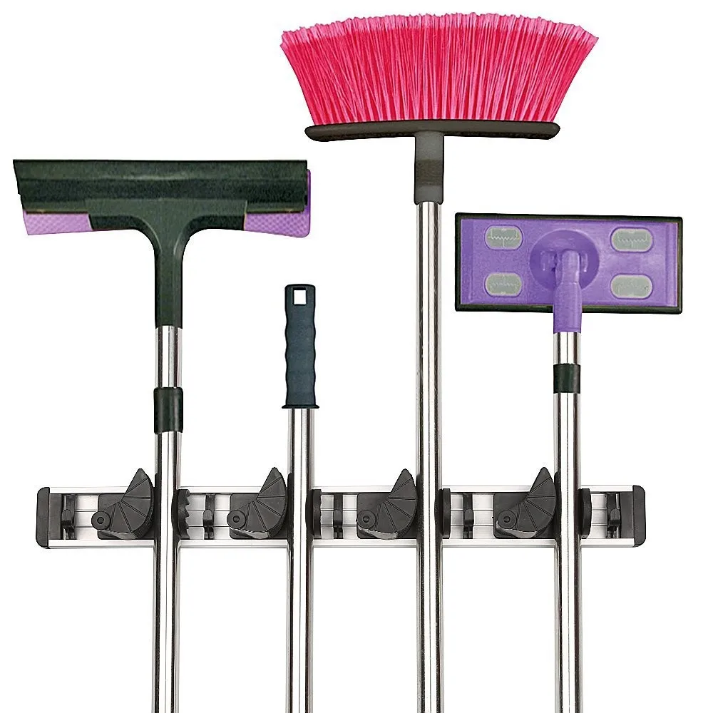 Универсальный кухонный держатель для инструментов 4 позиции с 5 крючками