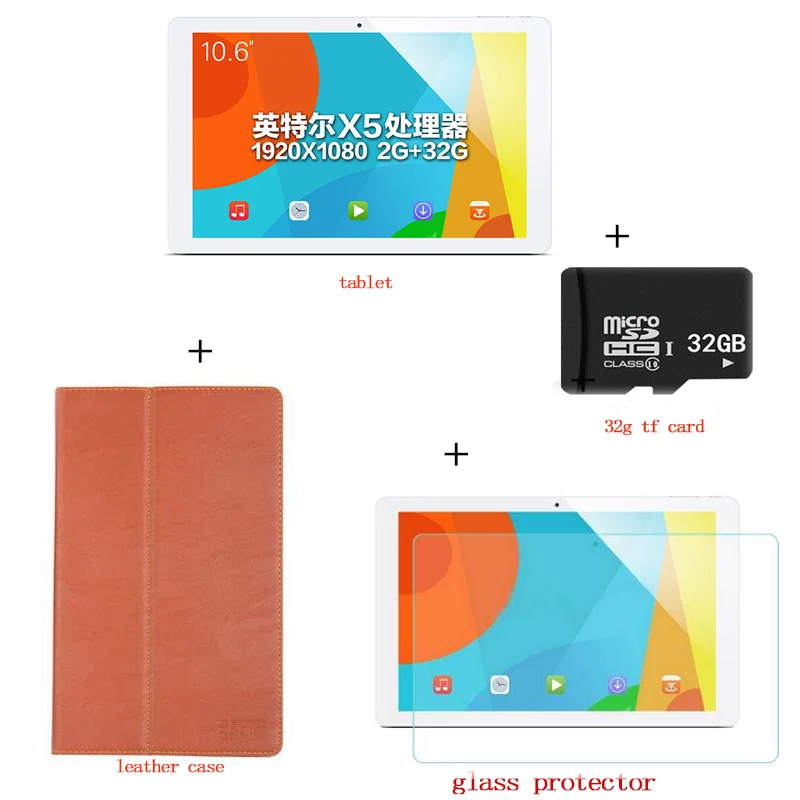 Новинка! 10," ips Teclast X16 Plus Intel z8300 четырехъядерный Android 5,1 планшетный ПК 2 Гб ram 32 ГБ rom HDMI 1920*1080 - Комплект: bundle3