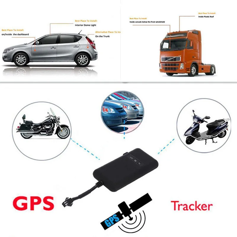 1 комплект мини-автомобиль gps-маячок в реальном времени локатор отслеживание GSM/GPRS автомобиль мотоцикл Противоугонный в реальном времени