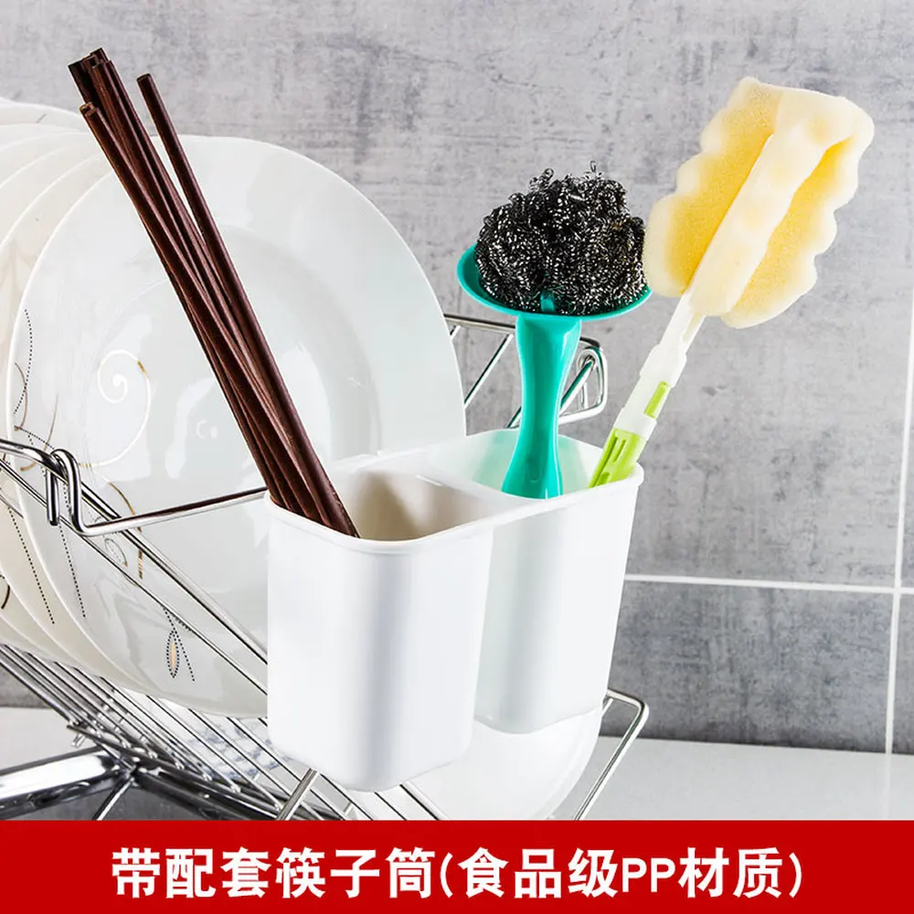 Полка для чаши стеллаж слива посуды из нержавеющей стали 304 кухонная утварь