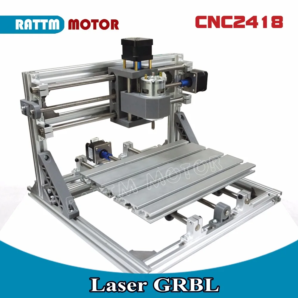 ЕС корабль! CNC 2418 GRBL управление Diy станок с ЧПУ рабочая зона 24x18x4,0 см, 3 оси Pcb ПВХ фрезерный станок резьба гравер, v2.5