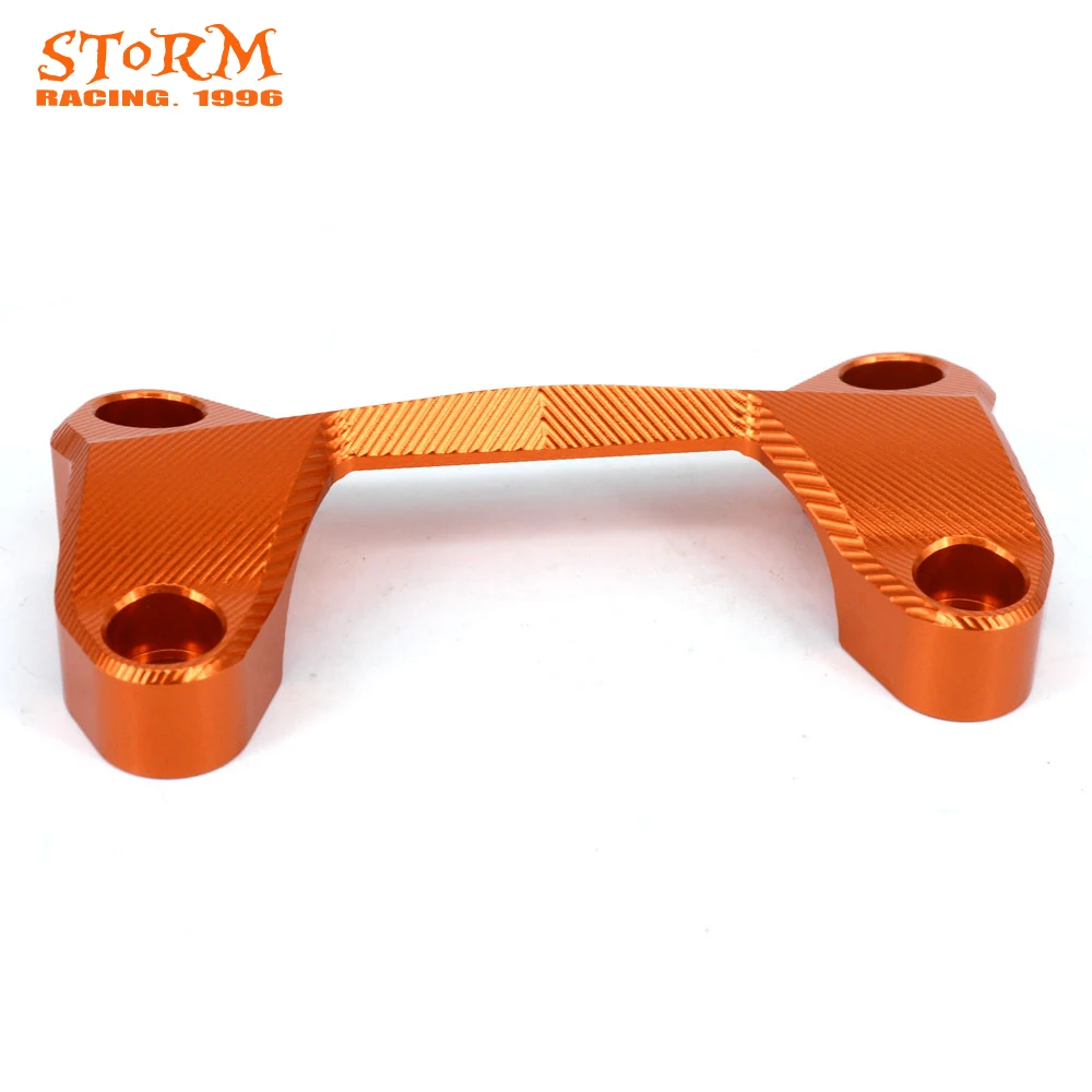 Мотоциклетные алюминиевые ЧПУ оранжевые хомуты крепления на руль зажимы для KTM