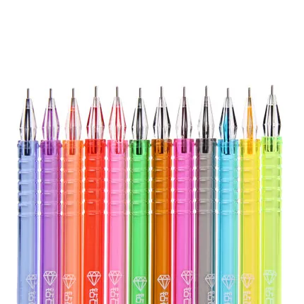 0 5 мм 12 Цветов комплект Красочные глава Fine Line гелевая ручка Fineliner эскиз Книги по