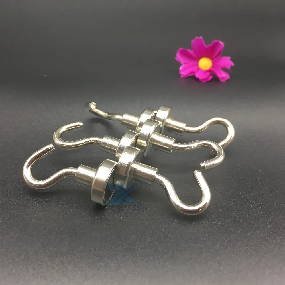 Неодимовый магнит 2 шт. мощный мини круглая вешалка соединенный домашний