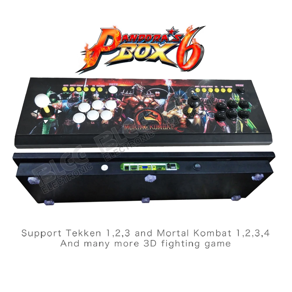 Pandora's Box 6 1300 в 1 семейная Видеоигра для 2 игроков аркадная консоль с изображением