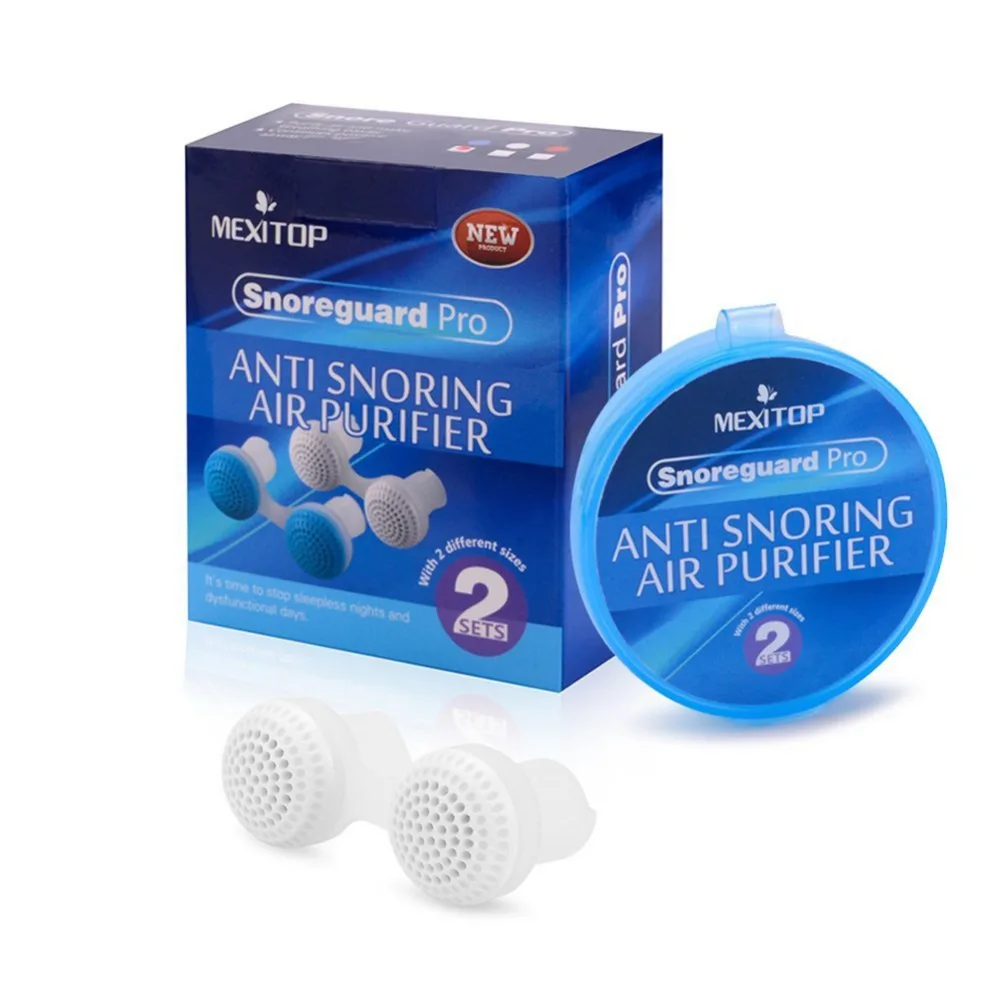 Анти Храп апноэ сна очиститель воздуха нос дыхательный аппарат мини почки Пробка