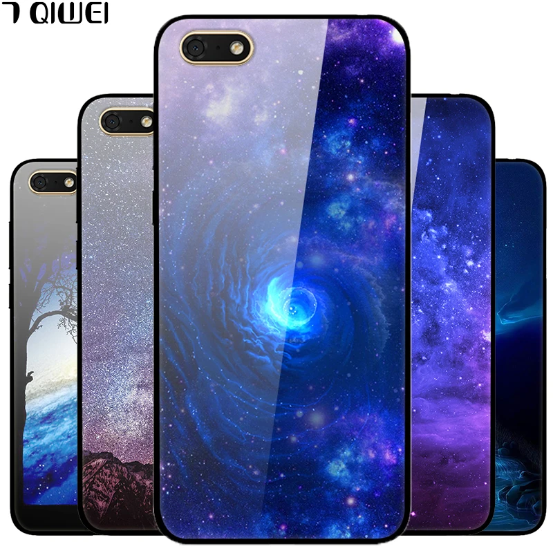 DUA-L22 Honor 7A, чехол для huawei Honor 7A, 5,45 стекло, жесткая задняя крышка, русский чехол s, для huawei Honor 7A, чехол a7 7 a, мягкий бампер