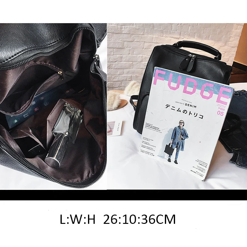 2018 Кожаный Модный милый розовый рюкзак Женский Школьный сумки для девочек