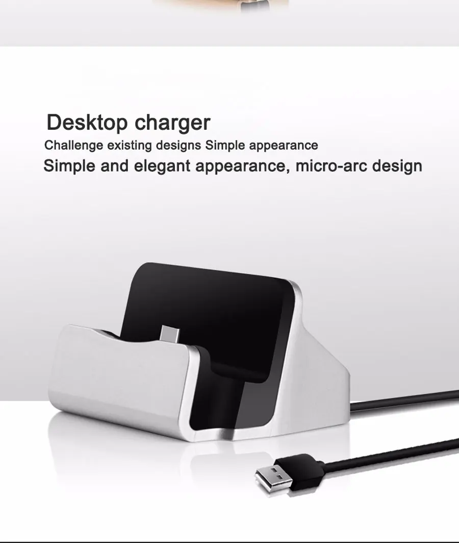 Для Oneplus 5t 6 type-C USB iPhoneX Android быстрая Синхронизация данных телефон зарядное устройство док-станция настольная Зарядка для huawei Xiaomi