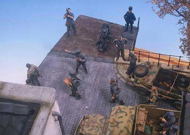 Модель немецкого военного корреспондента Второй мировой войны 1/35 Набор фигурок