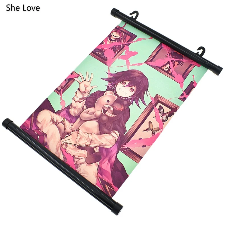 Она любит японского аниме Danganronpa V3 персонажи плакат стены прокрутки домашний