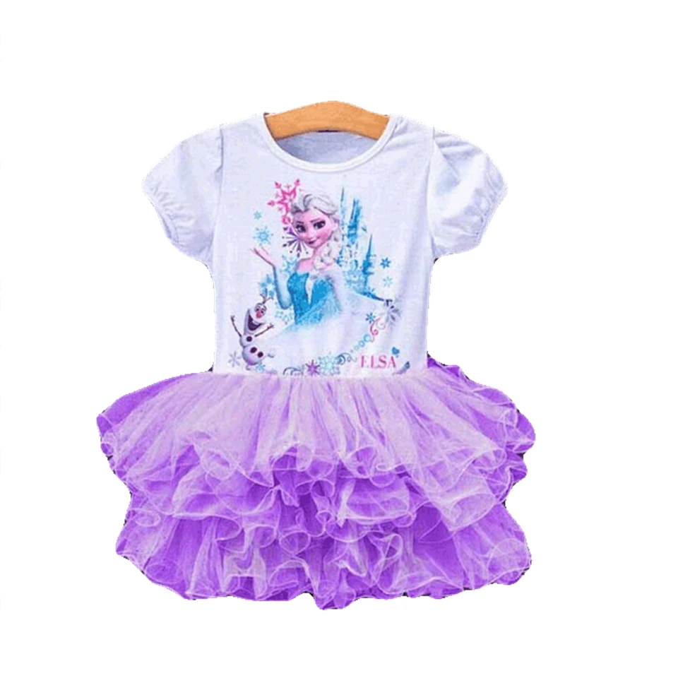 Disney Frozen/Новинка г.; костюмы Эльзы для девочек; Детские вечерние платья-пачки принцессы Анны и Эльзы для детей